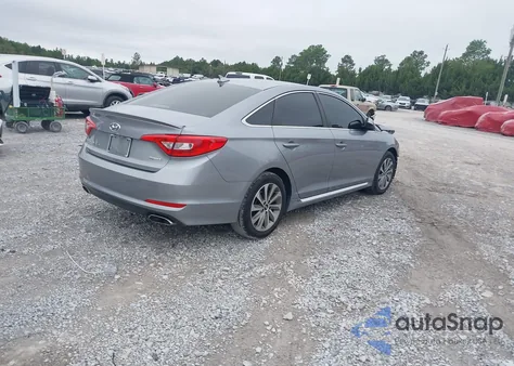 2016 Hyundai Sonata Sport from USA, damaged, VIN 5NPE34AFXGH313156